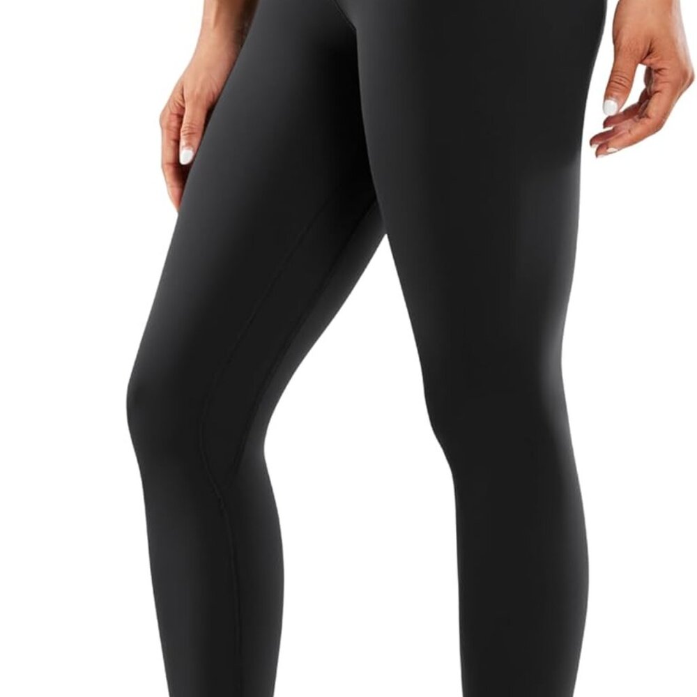 Womens Naked Feeling Workout 7/8 Yoga Leggings - 25 Inches High Waist Tight Pant